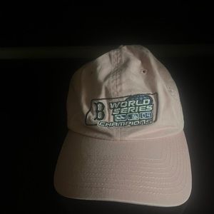 Pink 2004 World Series Boston Red Sox hat